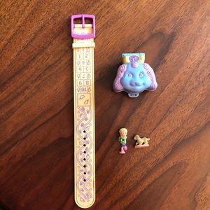 1995 Polly Pocket Loves Puppy Bracelet